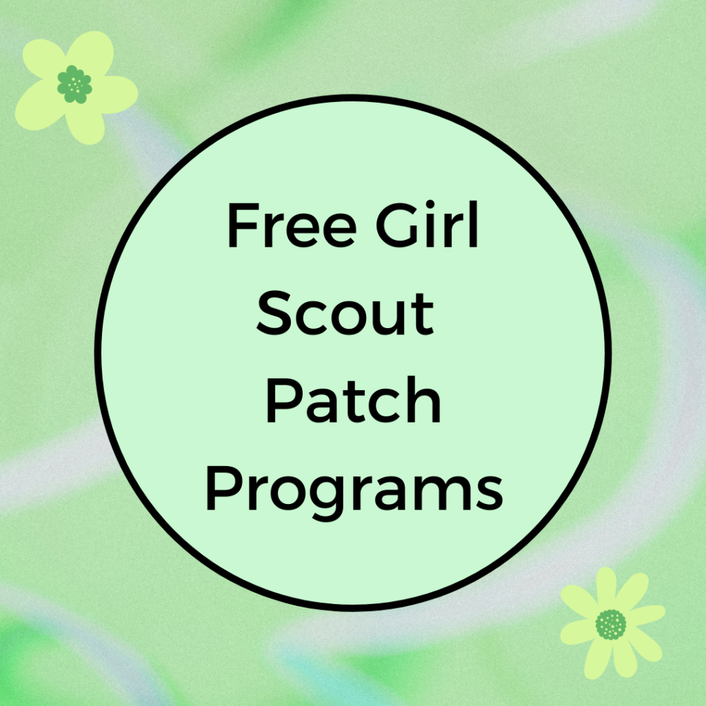 Free Girl Scout Patch Programs