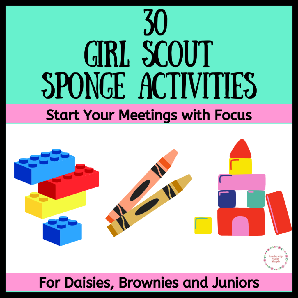 30 Girl Scout Sponge Activities
