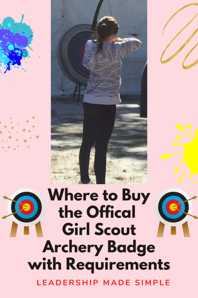 Girl Scout Archery Badge