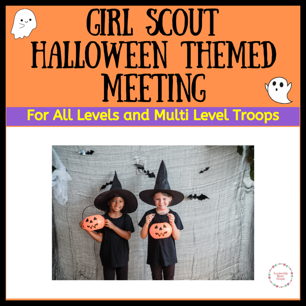 Girl Scout Halloween Meeting