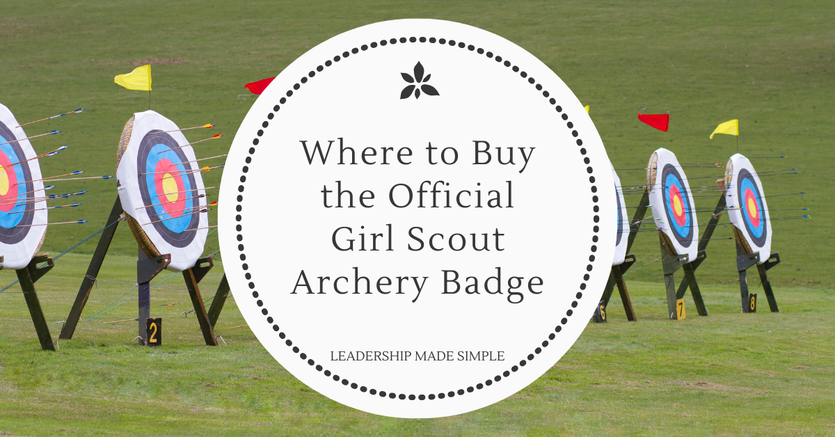 Girl Scout Archery Badge for Sale