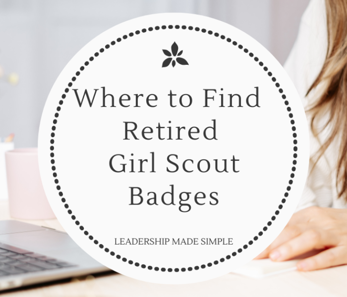 Where to Find the Newly Retired Girl Scout Badges
