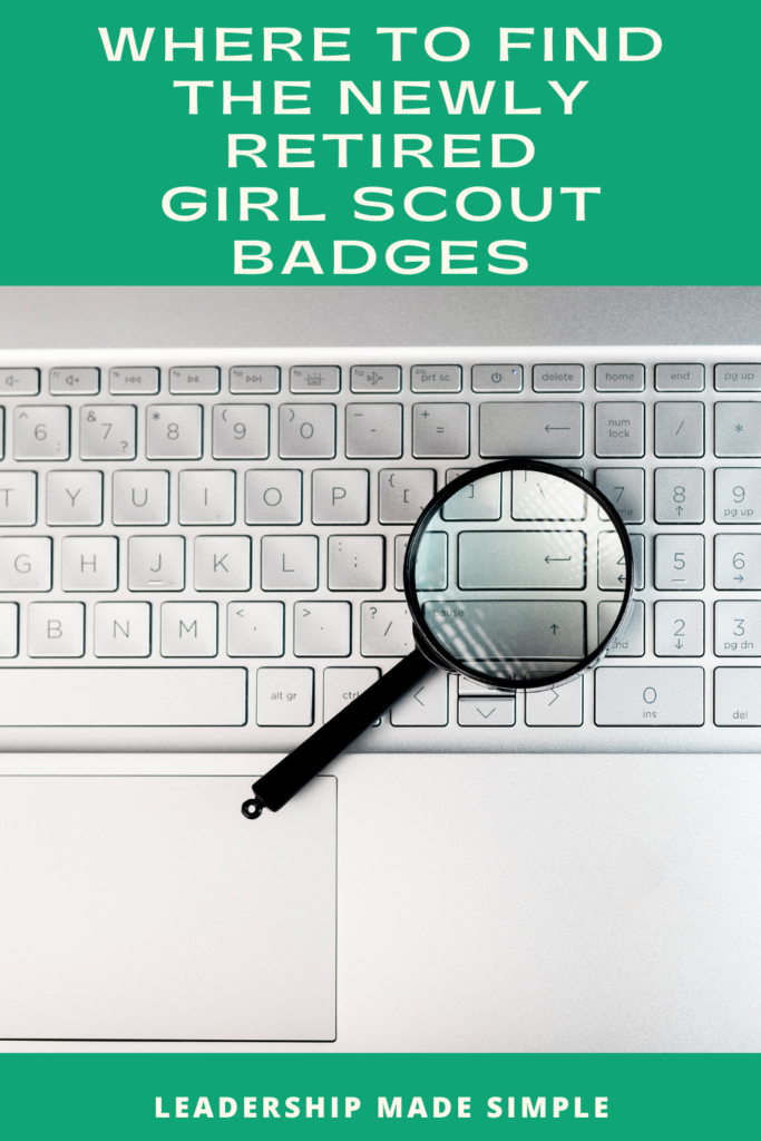 Where to Find the Newly Retired Girl Scout Badges