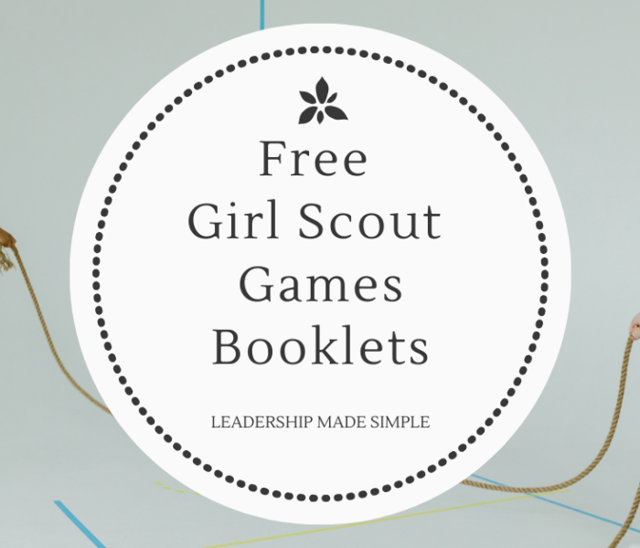7 Free Girl Scout Games Resource Booklets