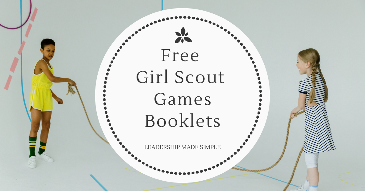 7 Free Girl Scout Games Resource Booklets