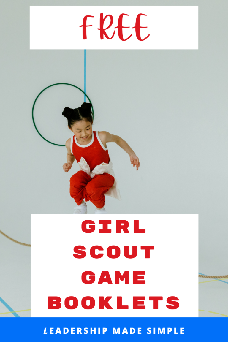 7 Free Girl Scout Games Resource Booklets - Troop Leader