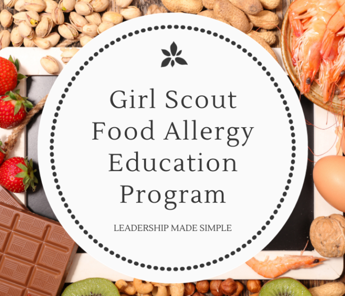 Free Girl Scout Food Allergy Education Program and Patch