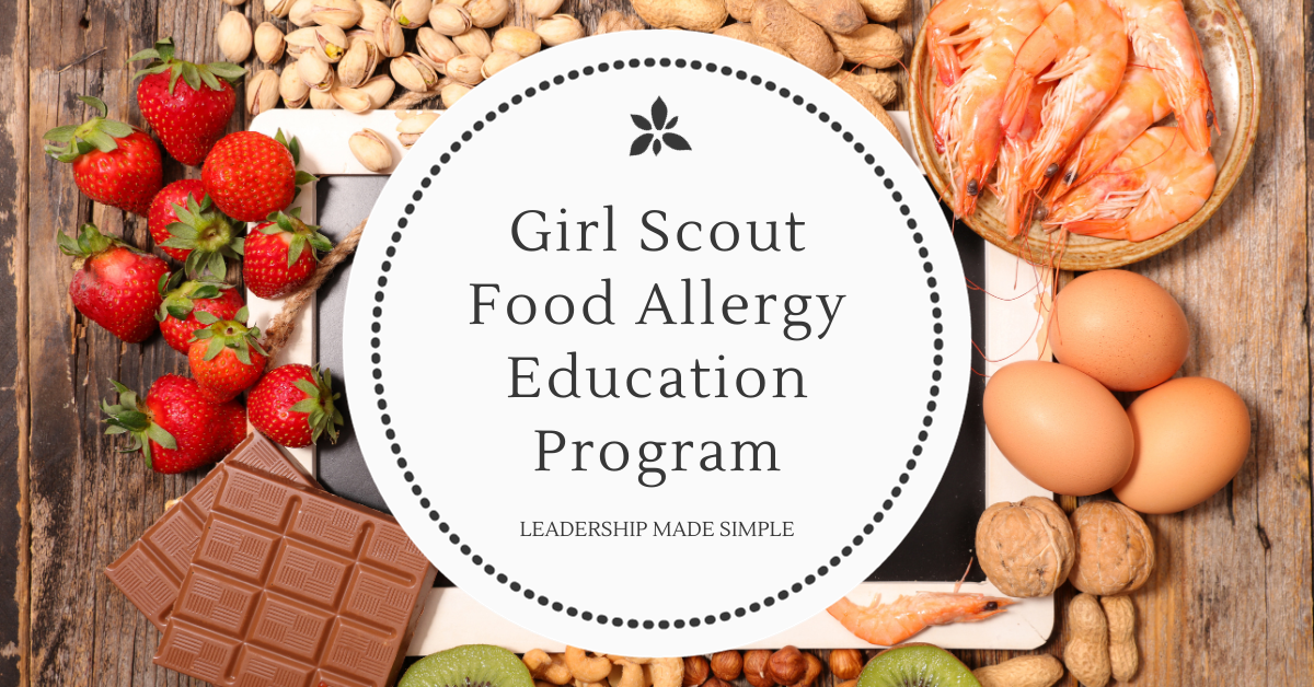 Free Girl Scout Food Allergy Education Program and Patch