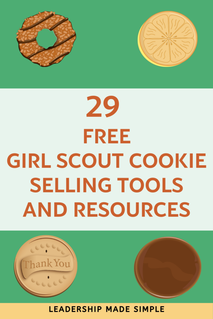 Free Girl Scout Cookie Selling Tools and Resources