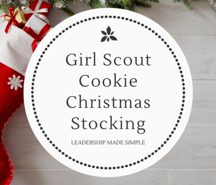 Girl Scout Cookie Christmas Stocking