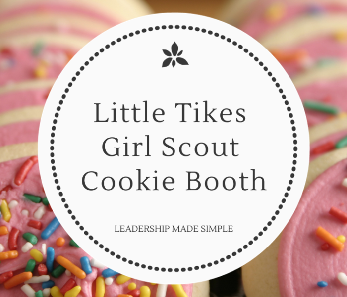 Little Tikes Girl Scout Cookie Booth