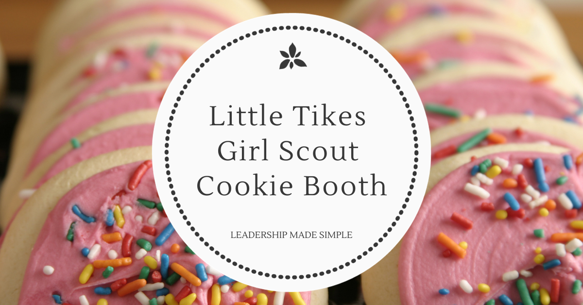 Little Tikes Girl Scout Cookie Booth