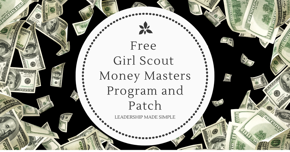 Free Girl Scout Money Masters Program  for All Levels