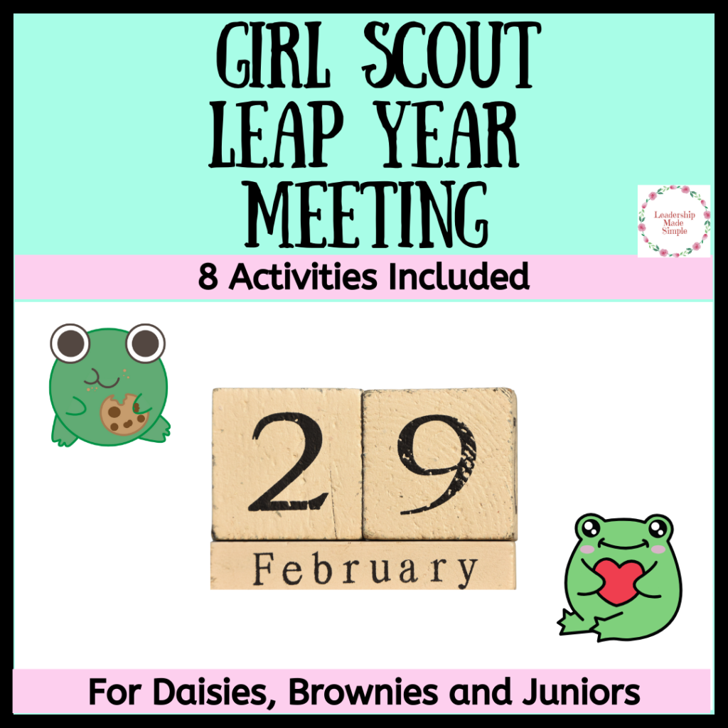 Girl Scout Leap Year Meeting