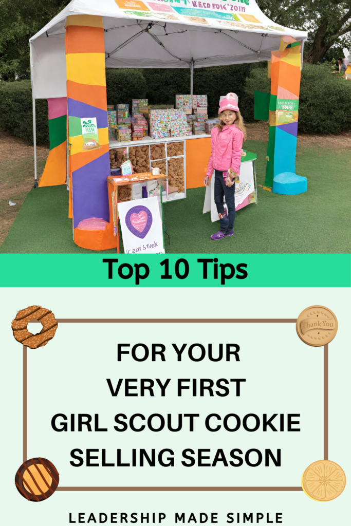 10 Tips for Your Very First Girl Scout Cookie Selling Season