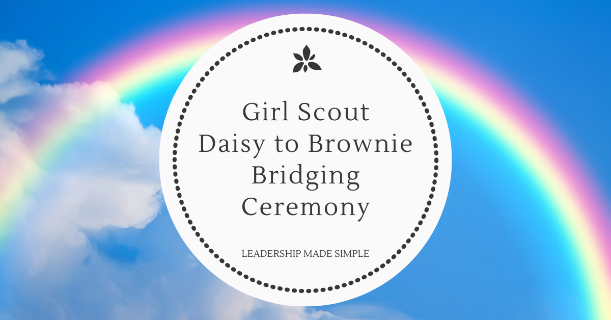 Girl Scout Daisy to Brownie Bridging Ceremony Guide