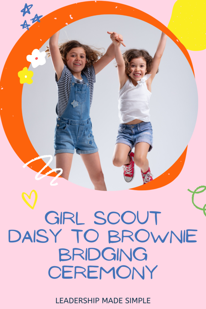 Girl Scout Daisy to Brownie Bridging Ceremony