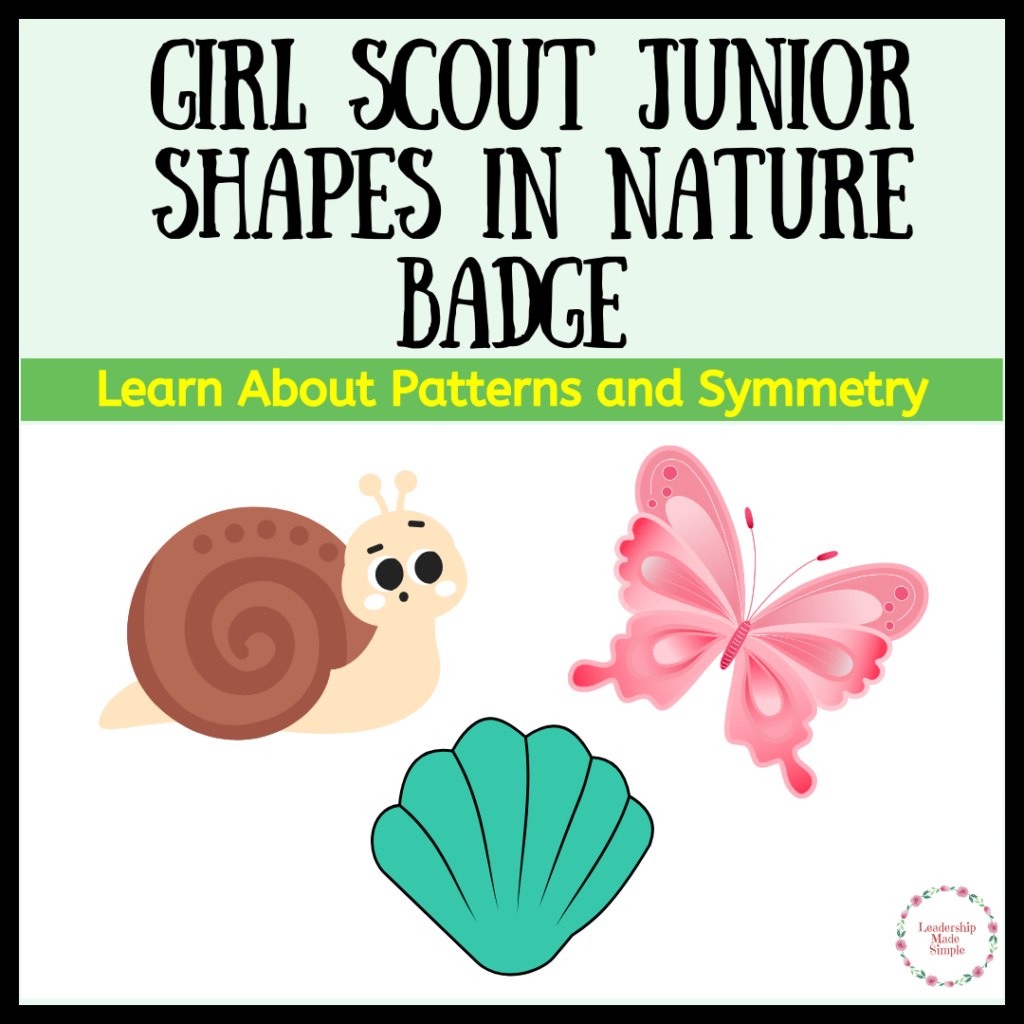 Girl Scout Junior Shapes in Nature Badge Meeting Plan