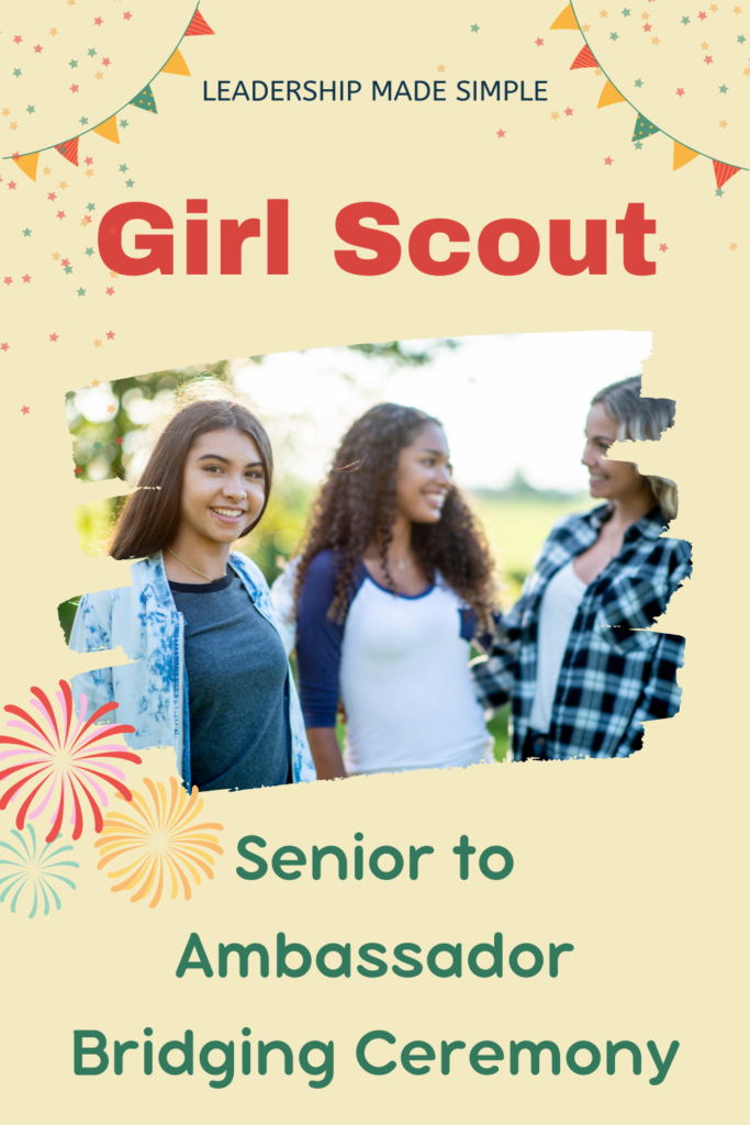 Girl Scout Senior to Ambassador Bridging Ceremony