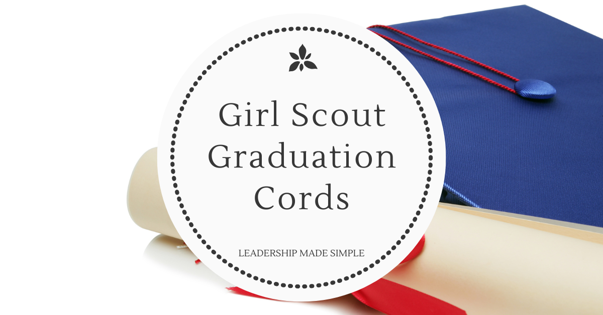 Girl Scout Graduation Cords